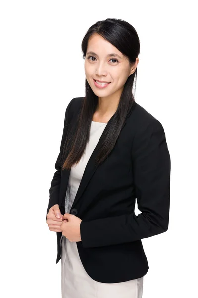 Молодая азиатская предпринимательница — стоковое фото