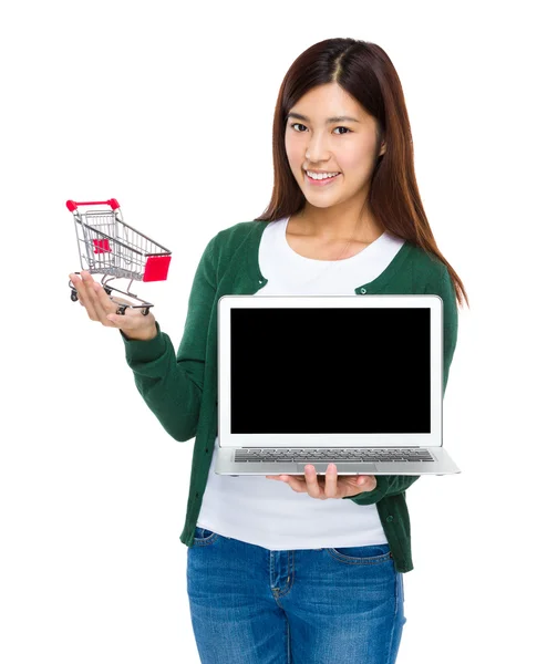 Concepto de compras online — Foto de Stock
