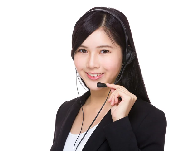 Callcenter-Betreiber — Stockfoto