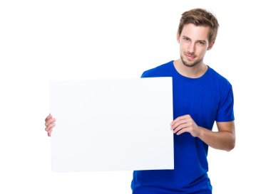 erkek ile beyaz bayrak