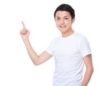 adam parmakla işaret