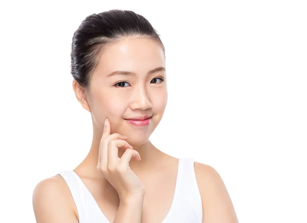 Woman with clean fresh skin — Stock Photo, Image