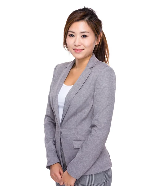 Asiatiska ung affärskvinna — Stockfoto