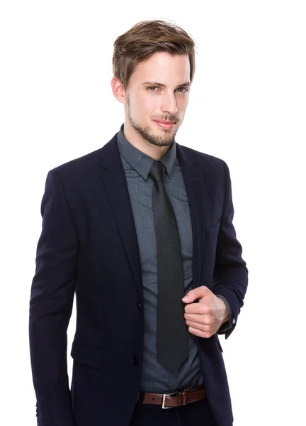 Handsome confident businessman — Stock Photo, Image