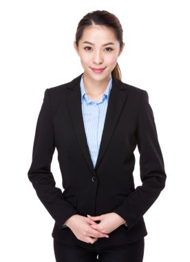 Kendine güvenen genç iş kadını