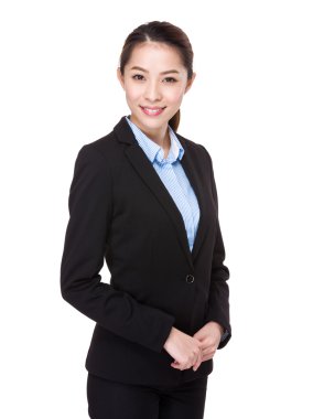 Kendine güvenen genç iş kadını