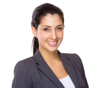 Kendine güvenen genç iş kadını