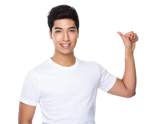 Man with thumb up — Stock Photo, Image