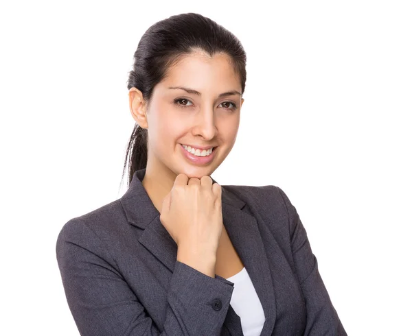 Young confident businesswoman Royalty Free Stock Photos