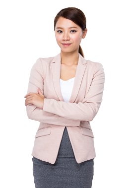 kollarını çapraz işkadını