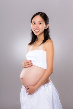 Asya hamilelik kadın