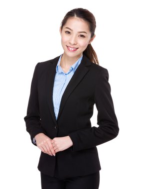 Kendine güvenen genç iş kadını