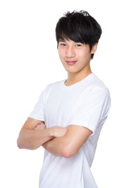 Kolları çapraz adam