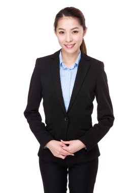 Kendine güvenen genç iş kadını