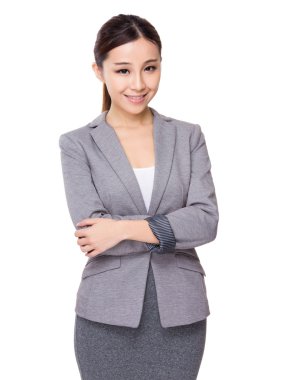 kollarını çapraz işkadını