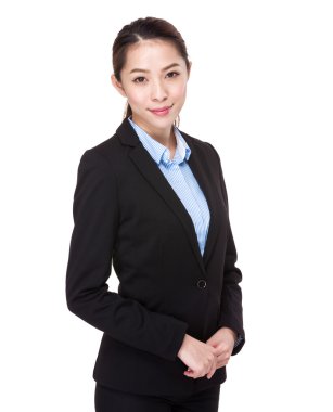 Kendine güvenen genç iş kadını