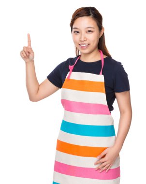 Parmak noktası ile ev hanımı