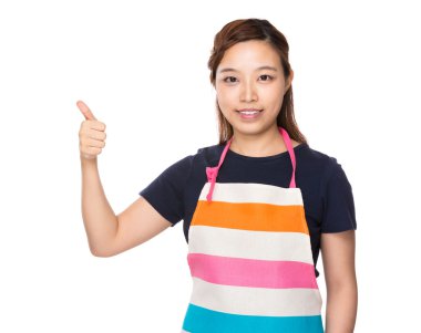 başparmak ile ev hanımı