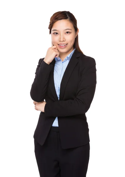Asiática empresária retrato — Fotografia de Stock