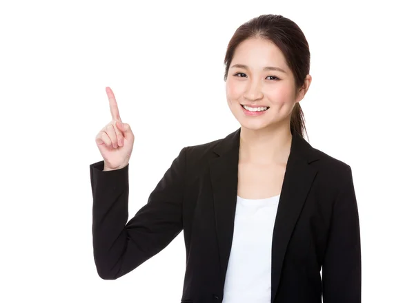 Asiática jovem empresária — Fotografia de Stock