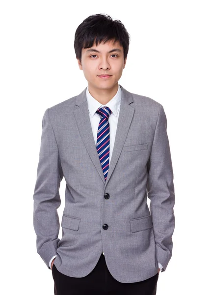 Ázsiai fiatal üzletember — Stock Fotó