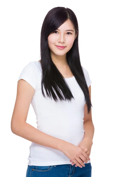 Asiatische schöne Frau — Stockfoto