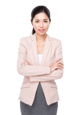 kollarını çapraz işkadını