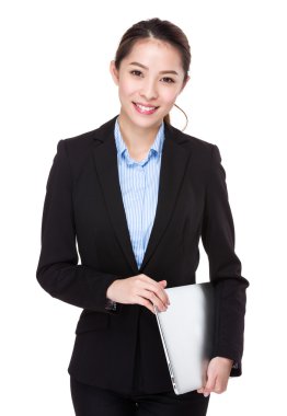 Asyalı genç iş kadını