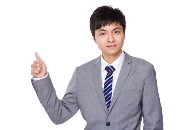 Asyalı genç işadamı