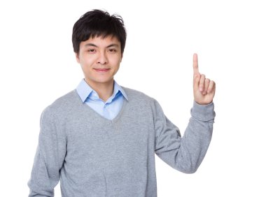 Asyalı genç işadamı