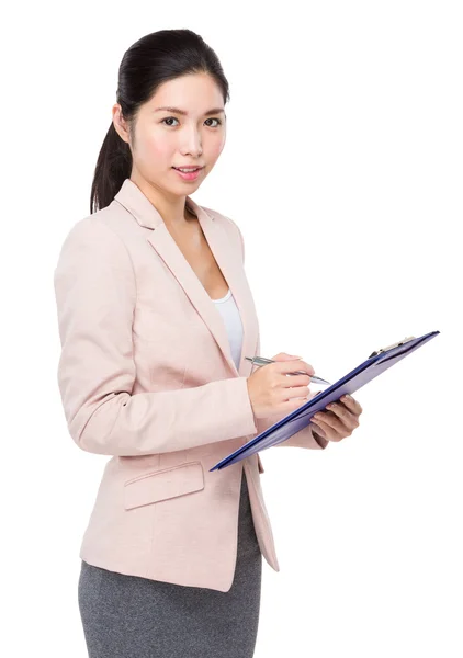Asian young businesswoman — Stock Photo, Image