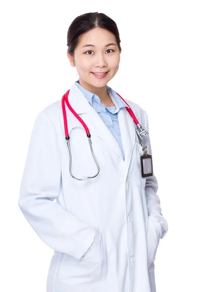 Doctor with stethoscope — Stock Photo, Image