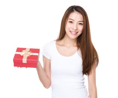 kadın hediye kutusu