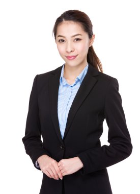 Kendine güvenen genç iş kadını