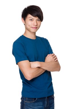 Kolları çapraz adam