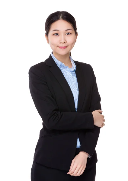 Jonge vertrouwen zakenvrouw — Stockfoto