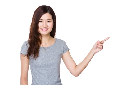 parmak kadar kadınla