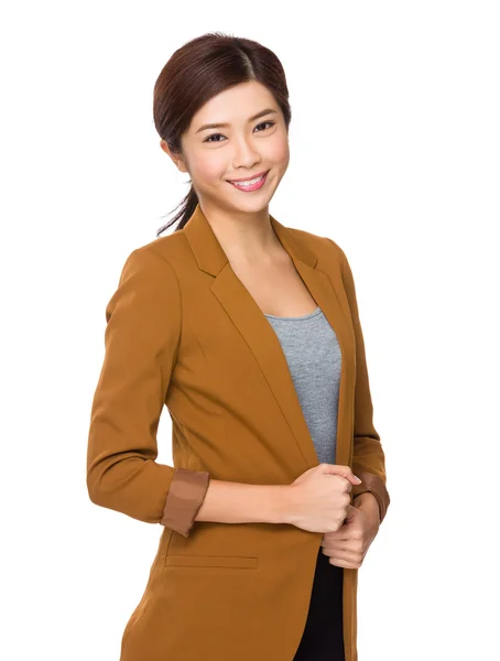 Young confident businesswoman — Stock Photo, Image