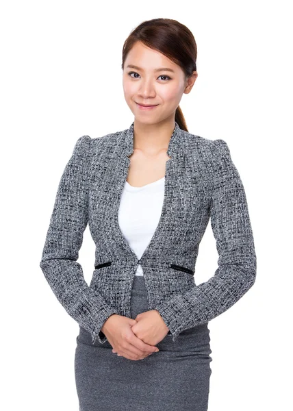 Jonge vertrouwen zakenvrouw — Stockfoto
