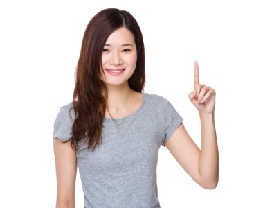 parmak kadar kadınla