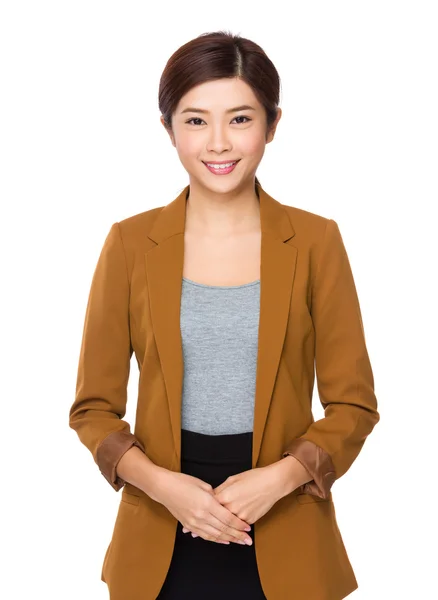 Young confident businesswoman — Stock Photo, Image