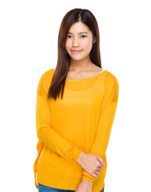 Asyalı güzel kadın