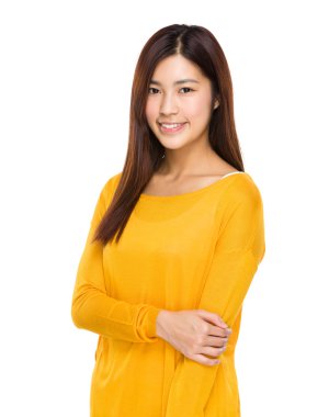 Asyalı güzel kadın