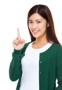 parmak kadar kadınla