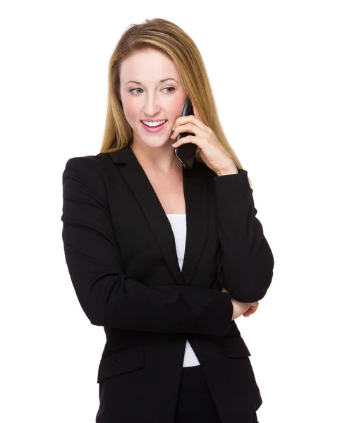 Caucasian young businesswoman — Stock Photo, Image