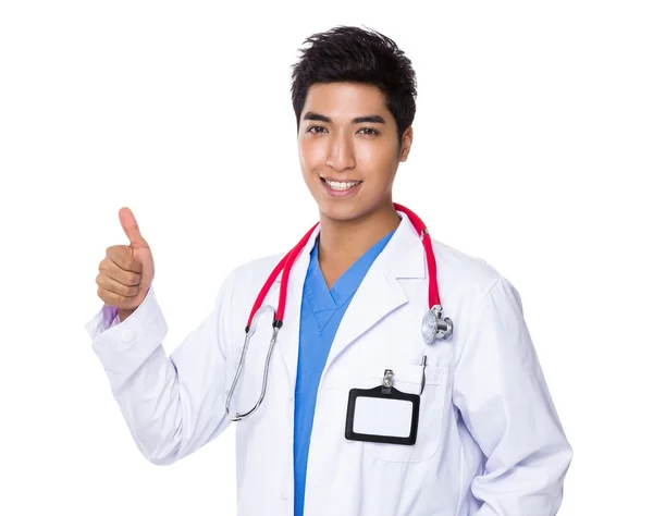 Young handsome doctor — Stock Photo, Image