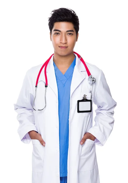 Joven médico guapo — Foto de Stock