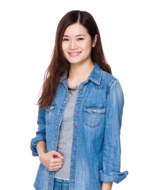 Asyalı genç kadın