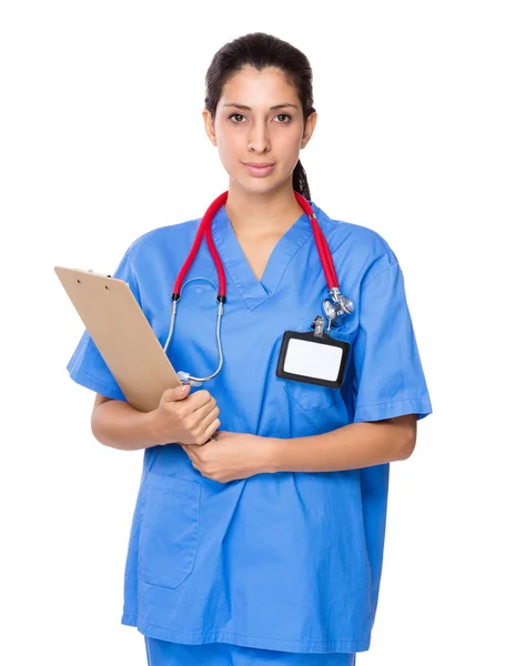 Beautiful female doctor — Stock Photo, Image