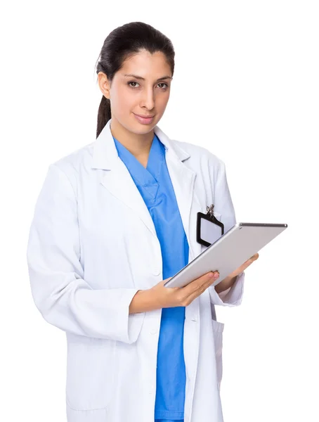 Beautiful female doctor — Stock Photo, Image